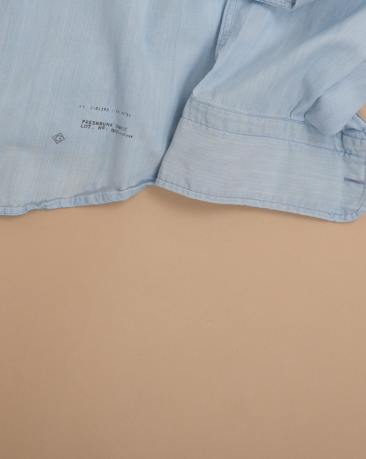 Light Wash Indigo Madras BD. Shirt