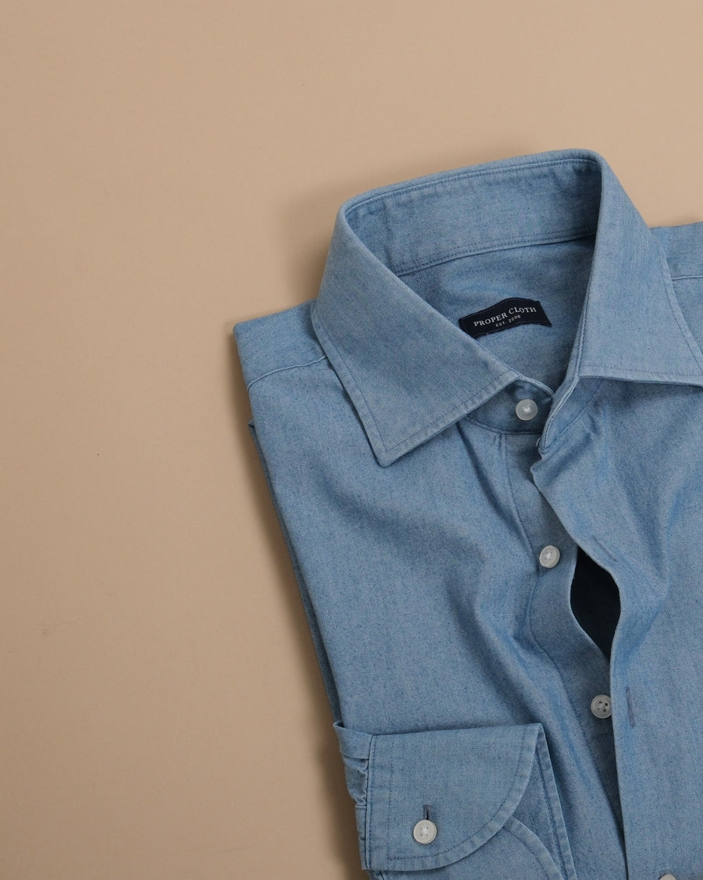 Indigo Chambray Shirt