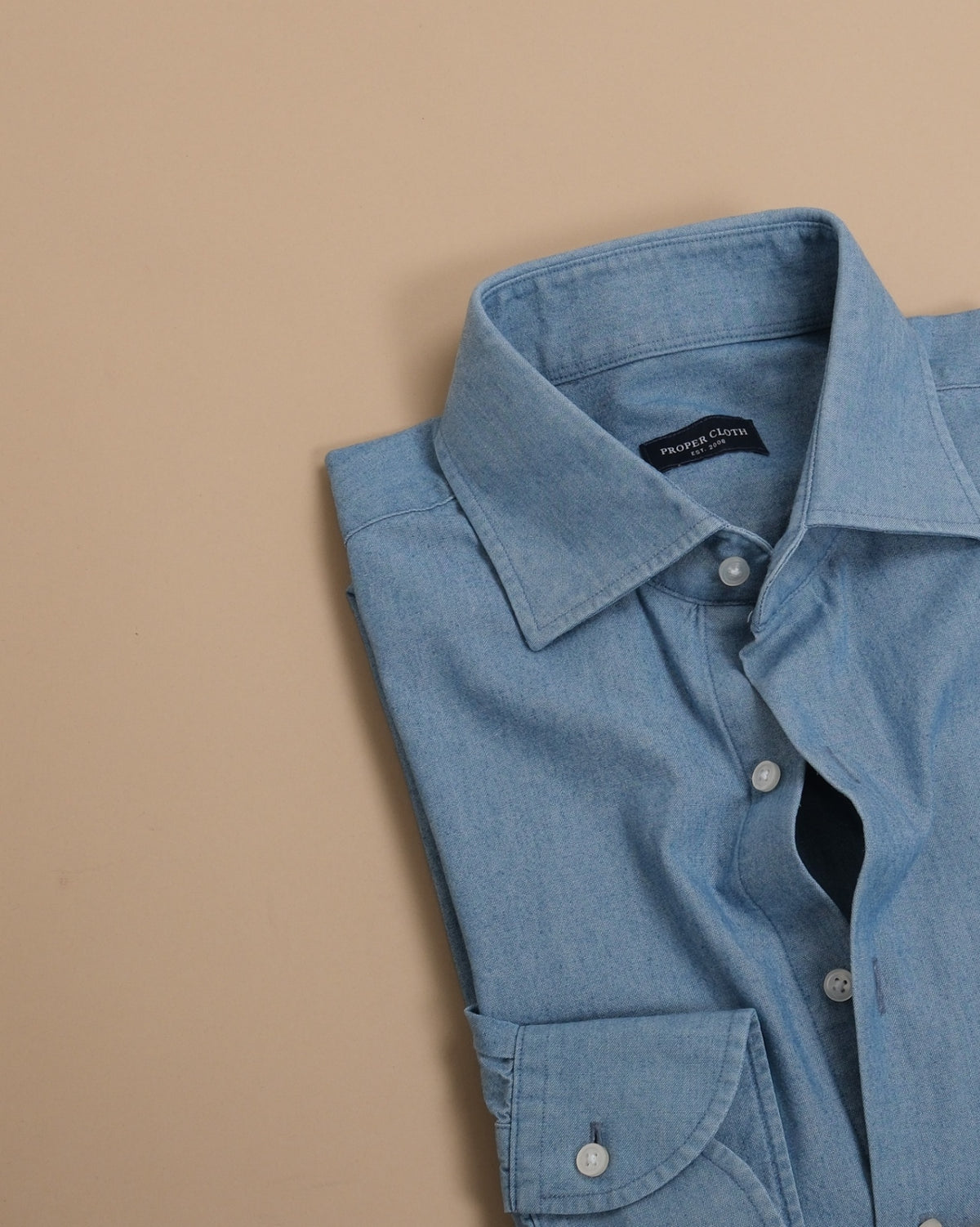 Indigo Chambray Shirt