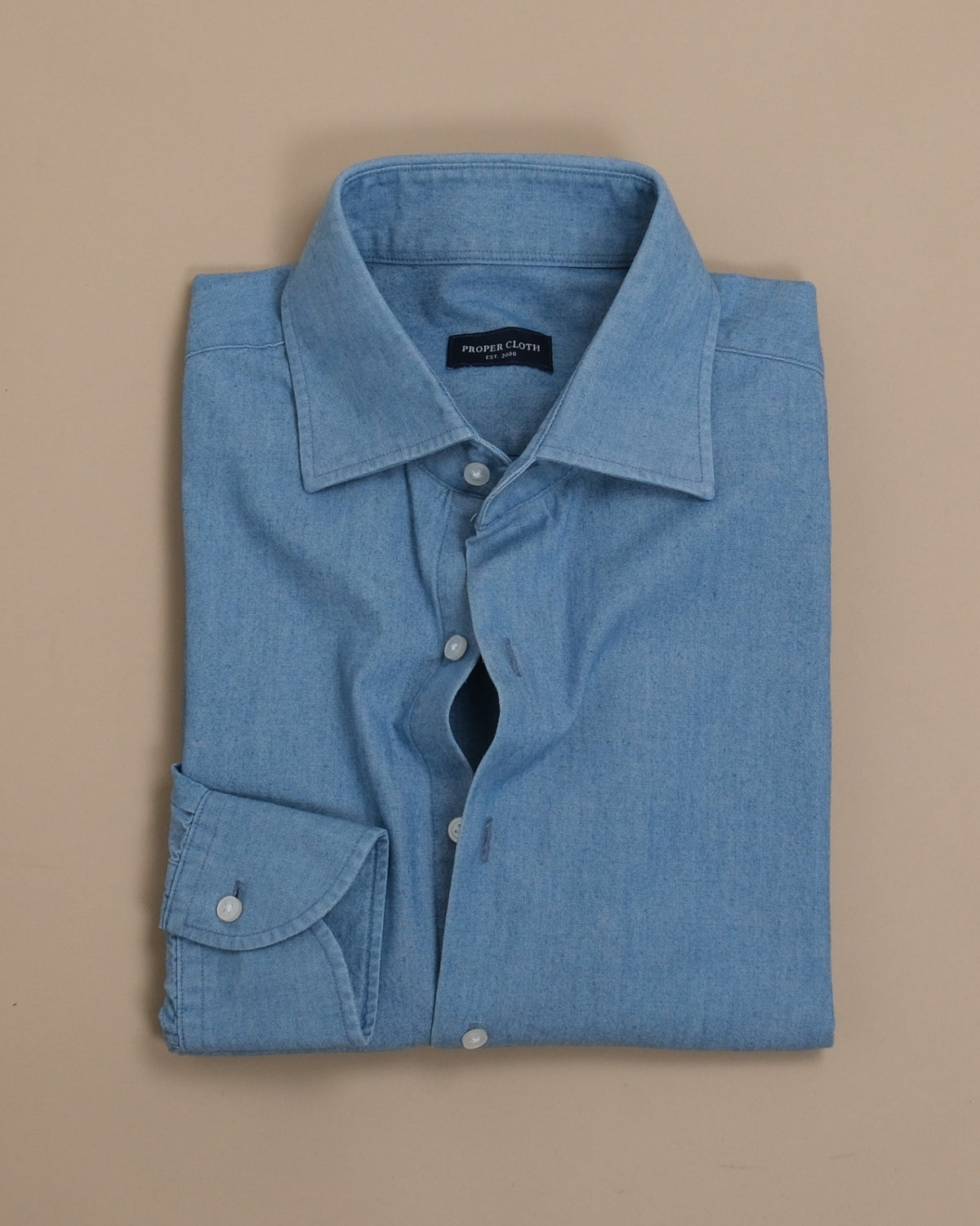 Indigo Chambray Shirt