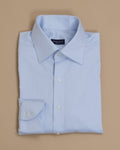 Light Blue Supima Cotton Twill Shirt