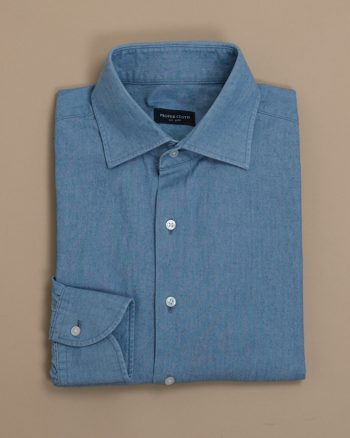 Indigo Chambray Shirt