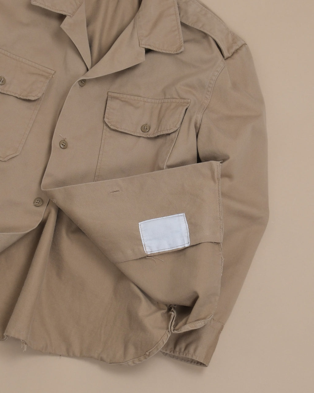 Khaki Twill Uniform Overshirt