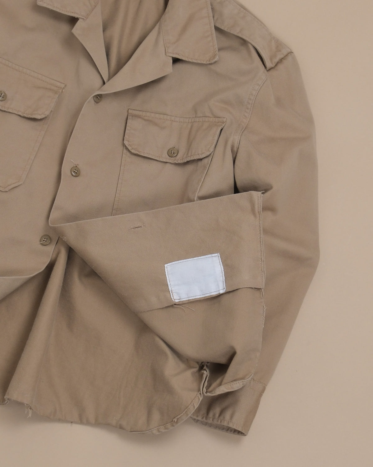 Khaki Twill Uniform Overshirt