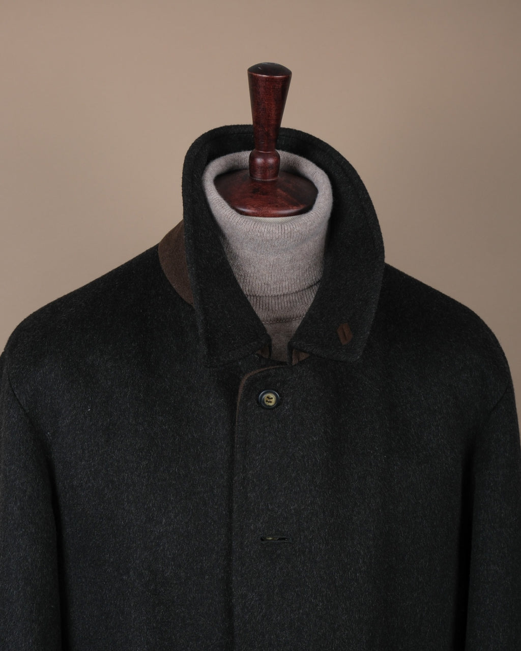 Anthracite Alpen-Loden Overcoat