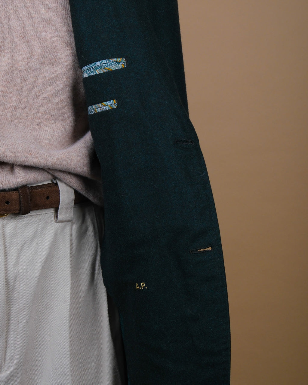 Pine Woollen Flannel Sports Jacket