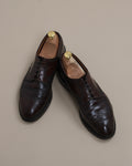 Brown Cordovan Wing-Tip Derbies