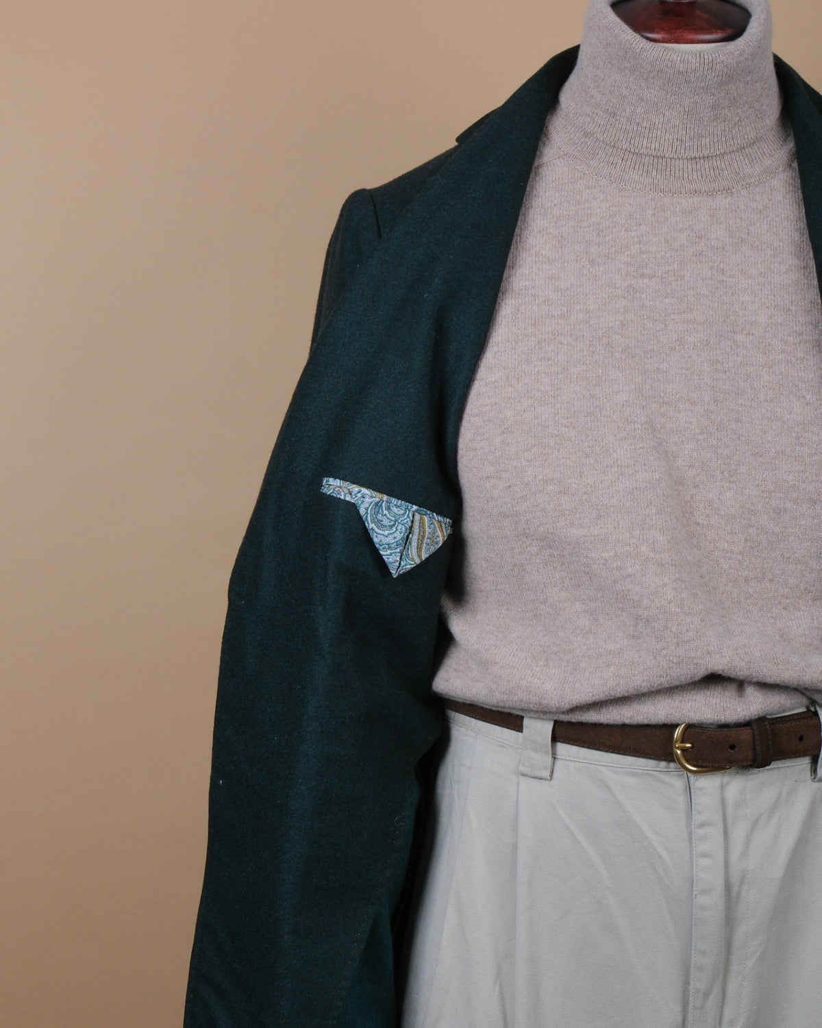 Pine Woollen Flannel Sports Jacket