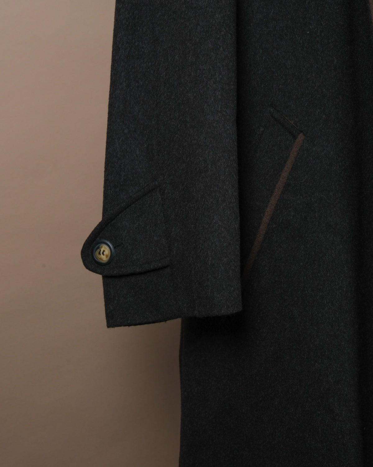 Anthracite Alpen-Loden Overcoat