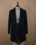 Navy Camel DB. Overcoat