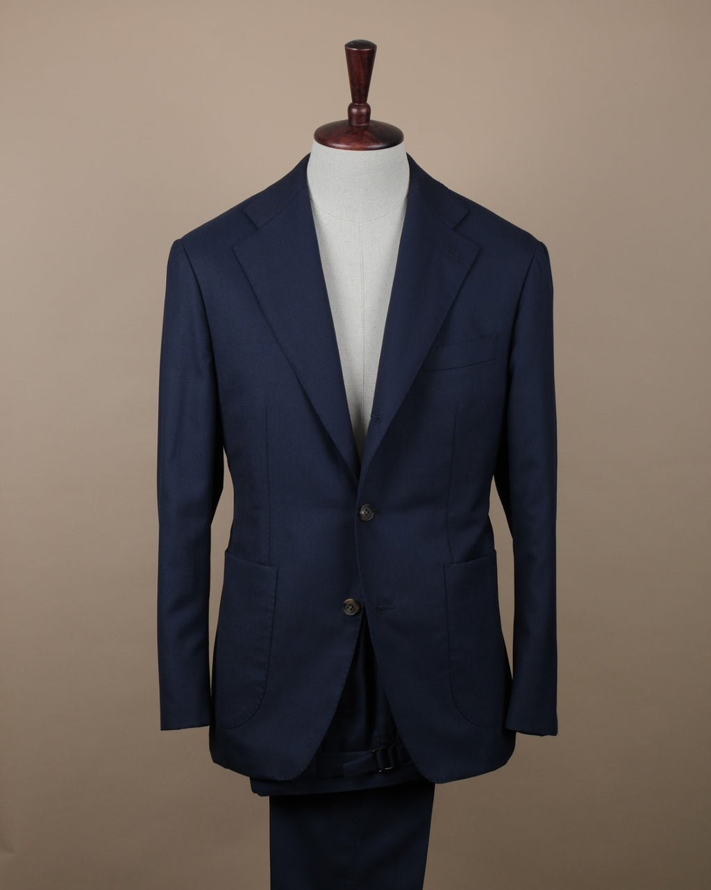 Navy Super 130's Doppio Ritorto Wool Suit