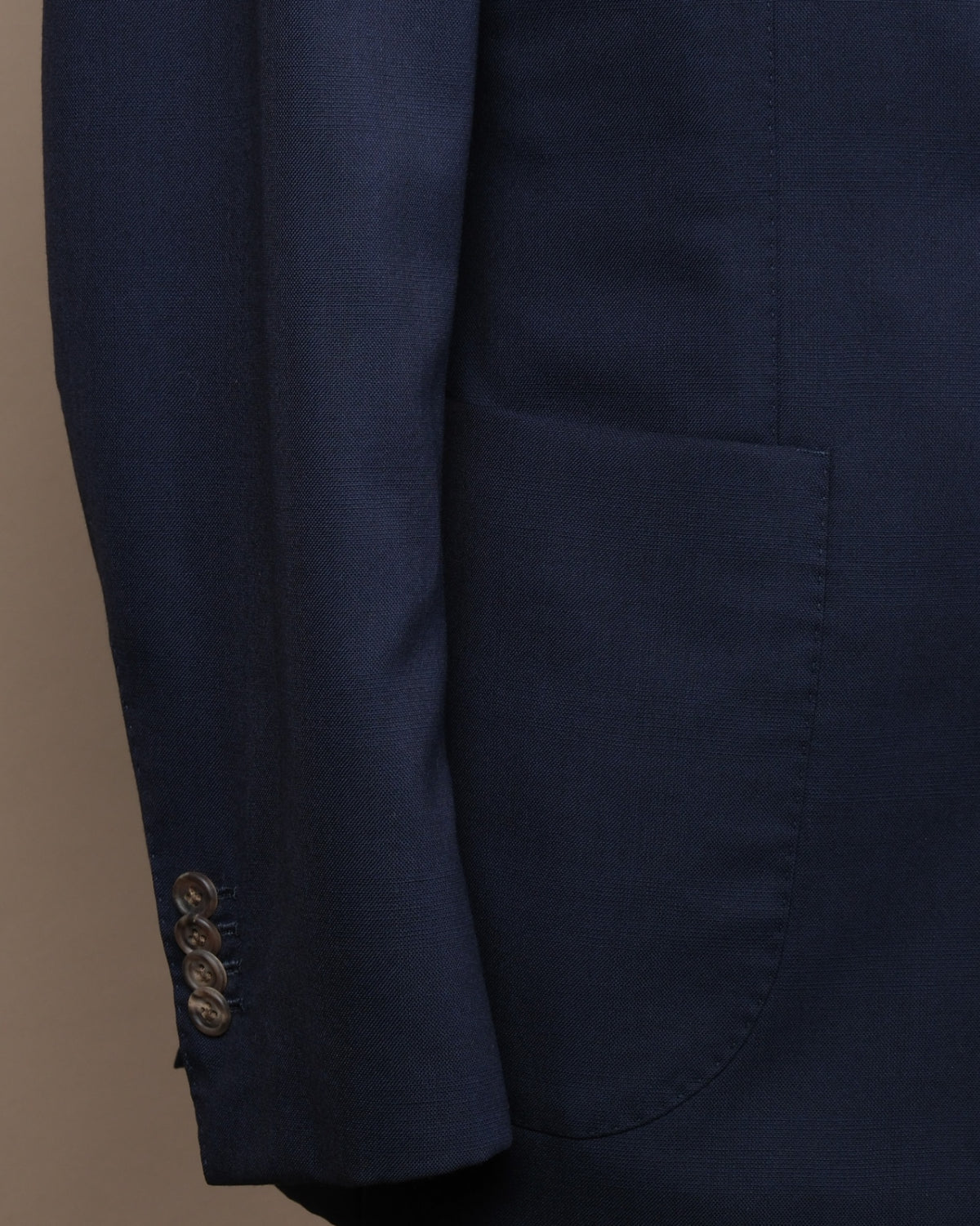 Navy Super 130's Doppio Ritorto Wool Suit