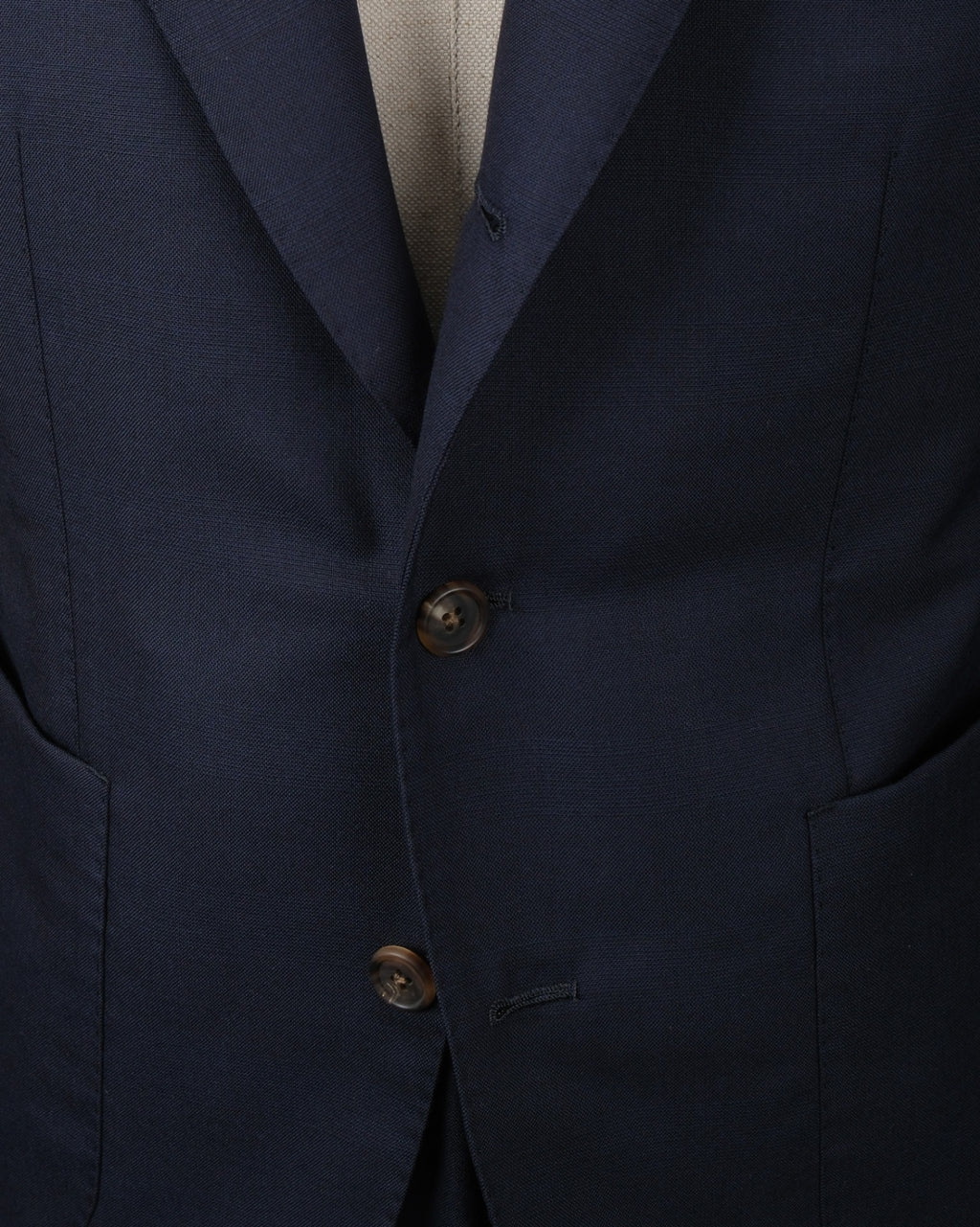 Navy Super 130's Doppio Ritorto Wool Suit