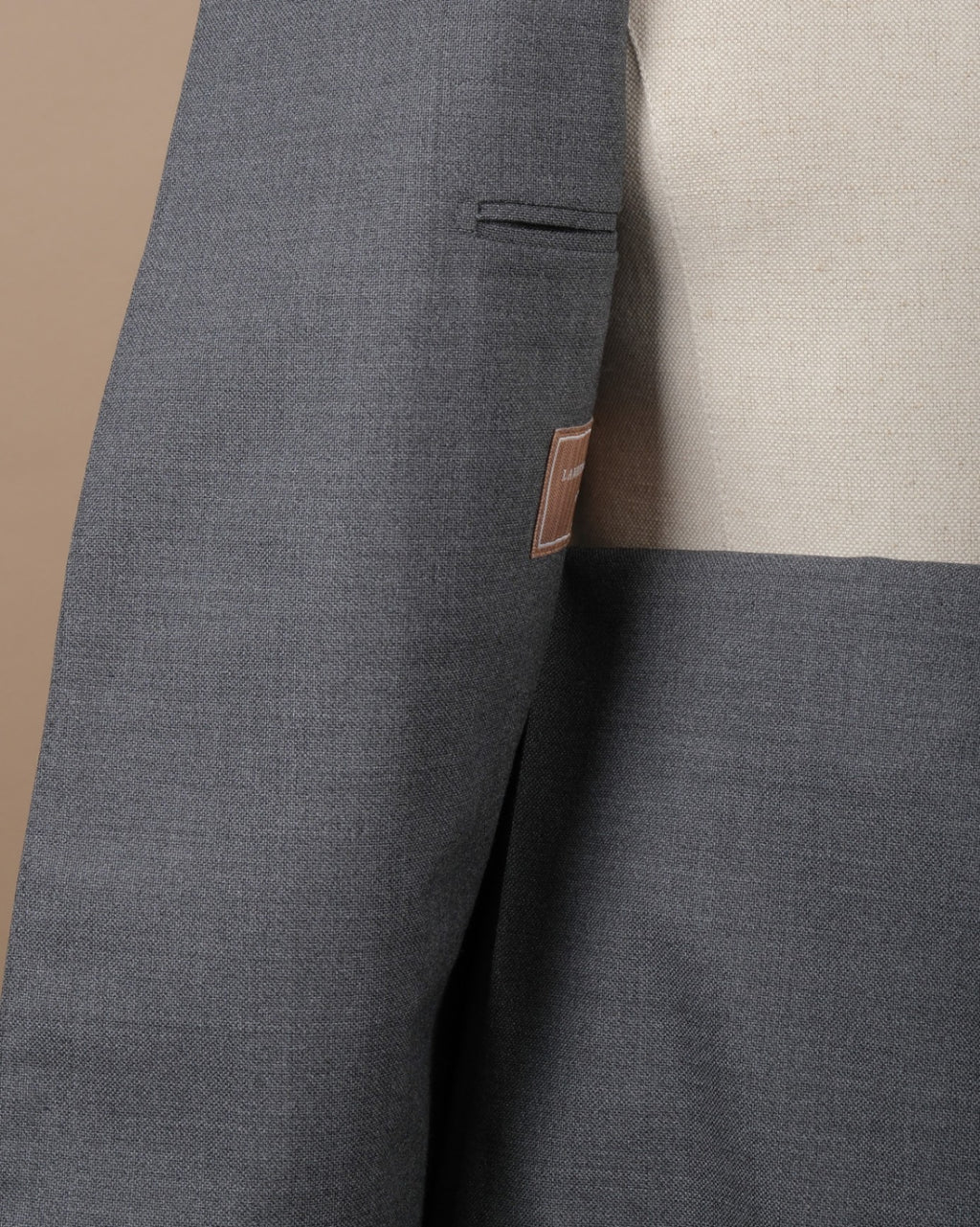 Grey High-Twist Wool Suit