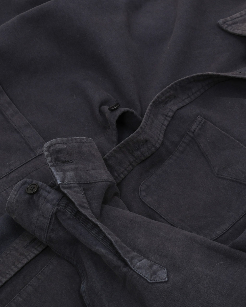 Navy Moleskin Overshirt