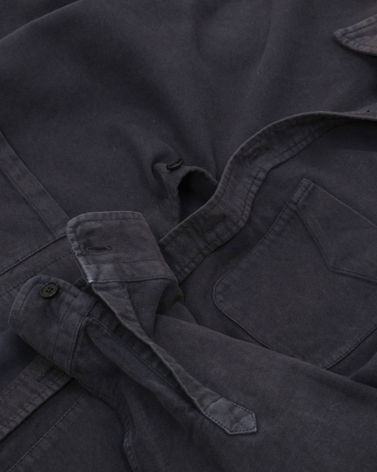 Navy Moleskin Overshirt