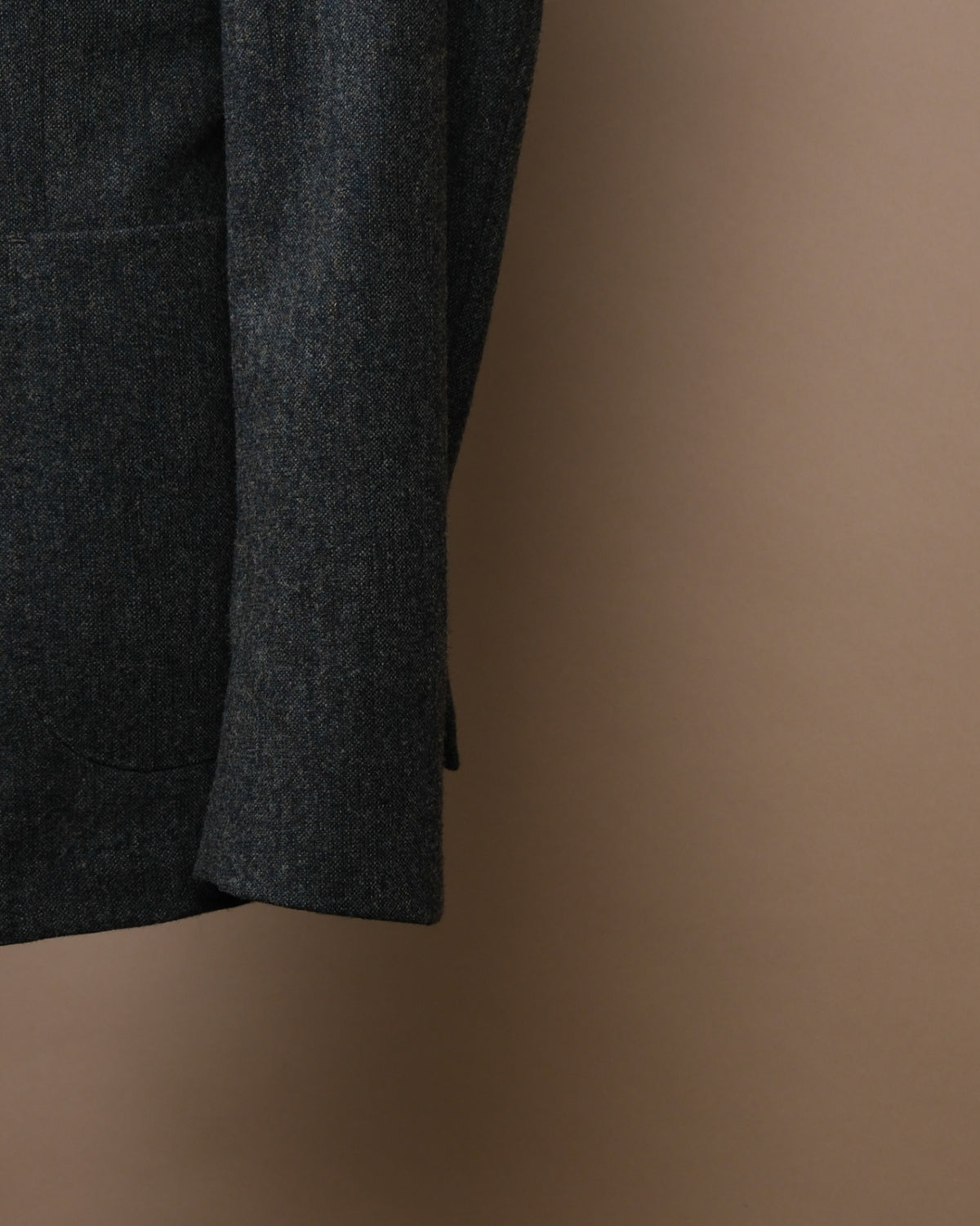 Dark Forrest Bottoli Wool/Cashmere Tweed Unconstructed Sports Jacket