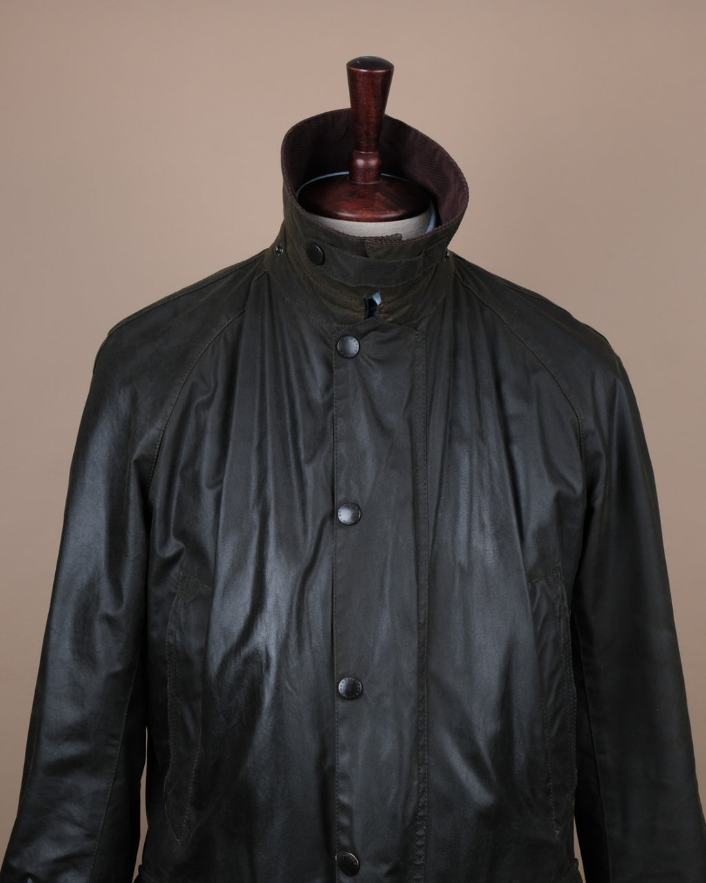 Olive Waxed Cotton Bristol Jacket