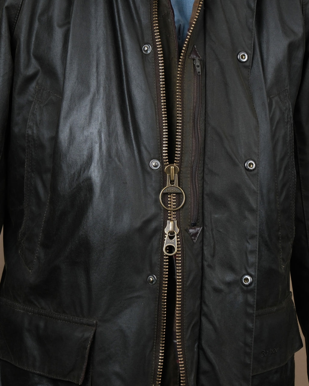 Olive Waxed Cotton Bristol Jacket