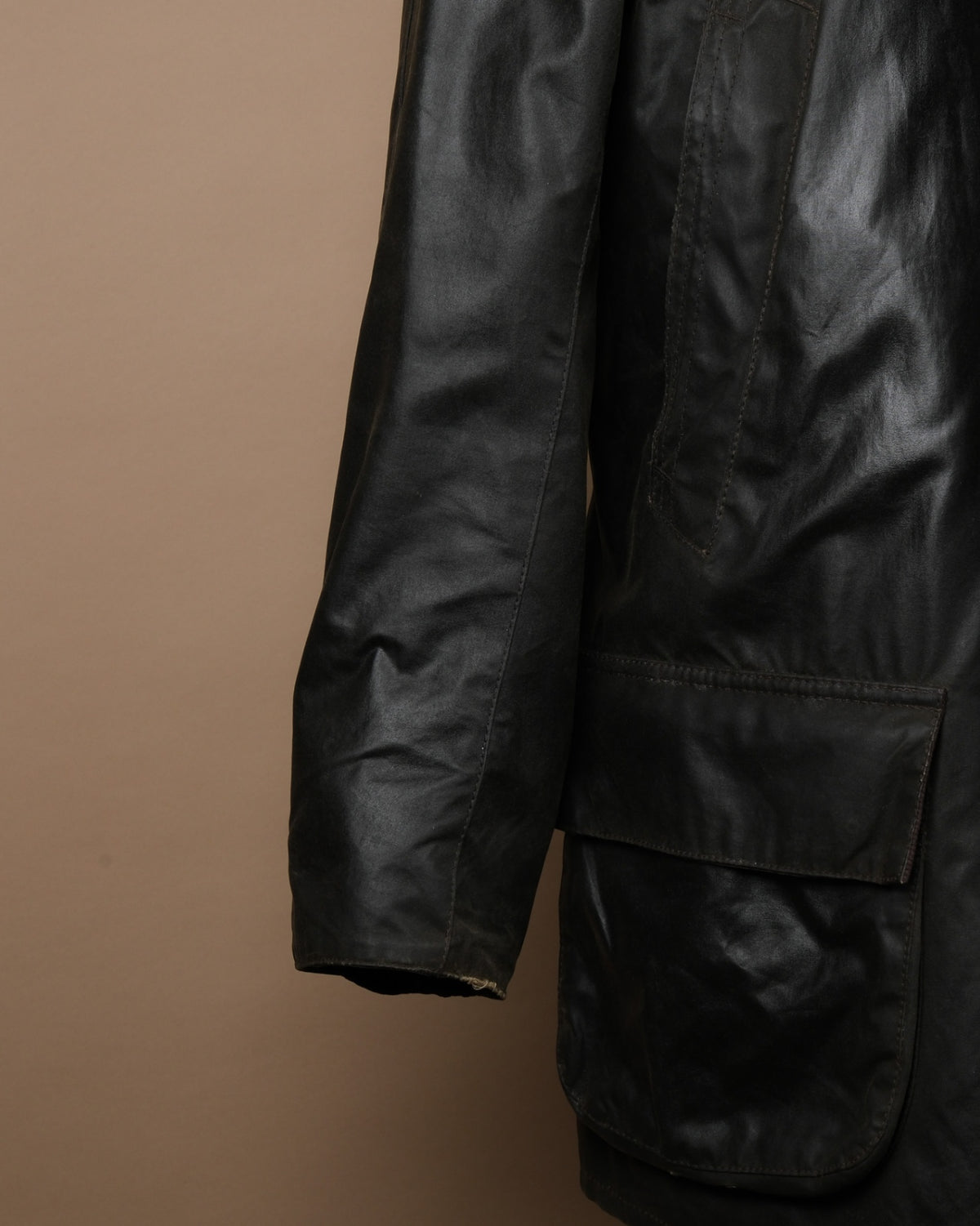 Olive Waxed Cotton Bristol Jacket
