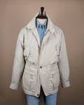 Light Beige Cotton Barn Jacket