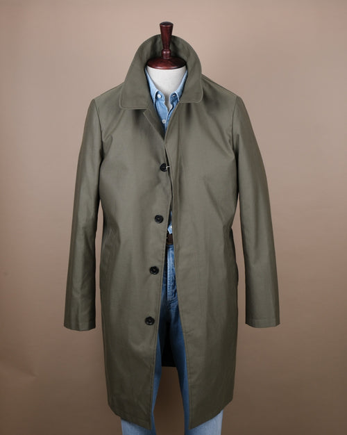 Army Green Car Coat