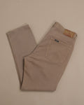 Beige High-Rise Jeans
