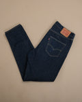 Raw Selvedge 501CT High-Rise Denim, Made in USA