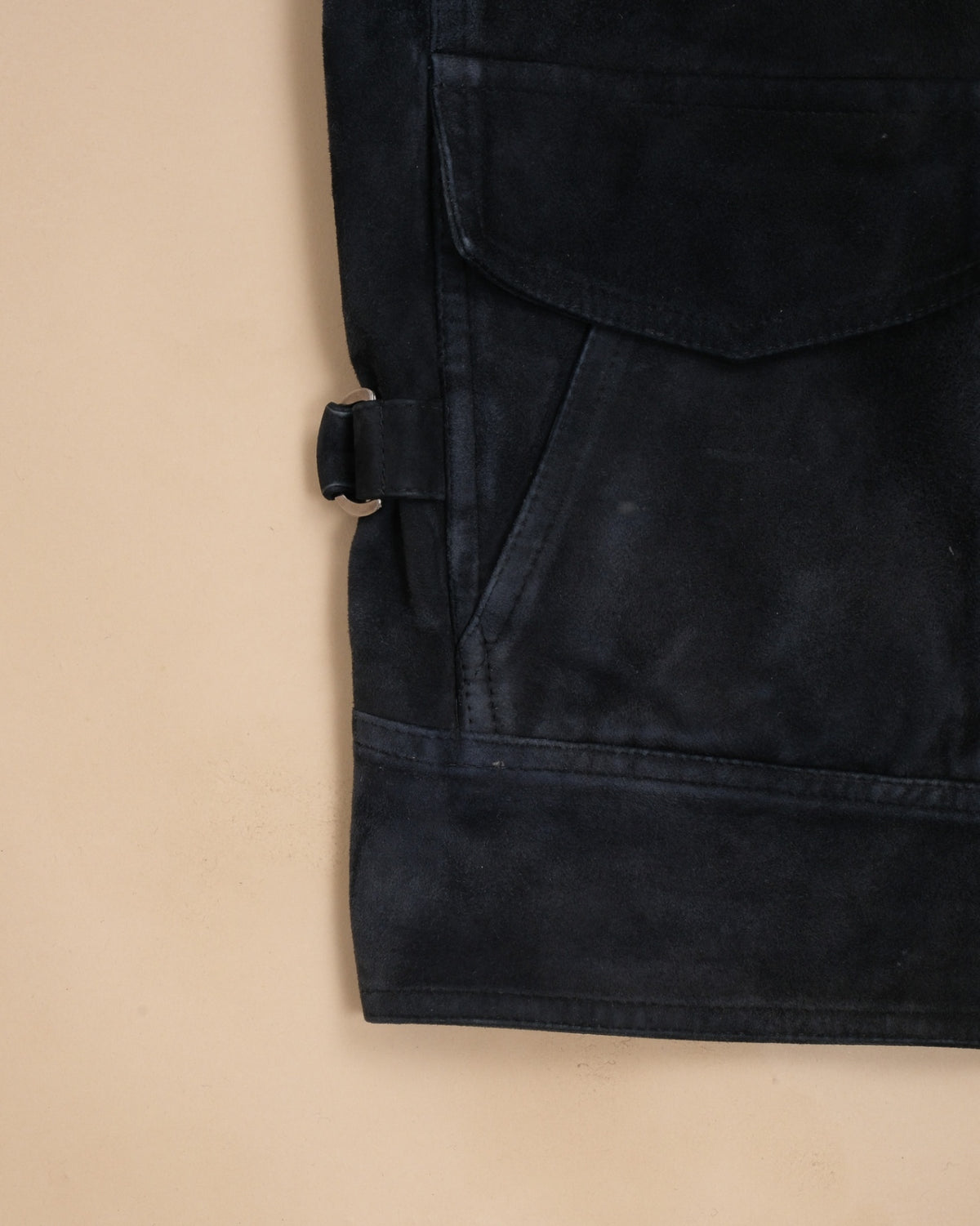 Black Suede Leather Jacket