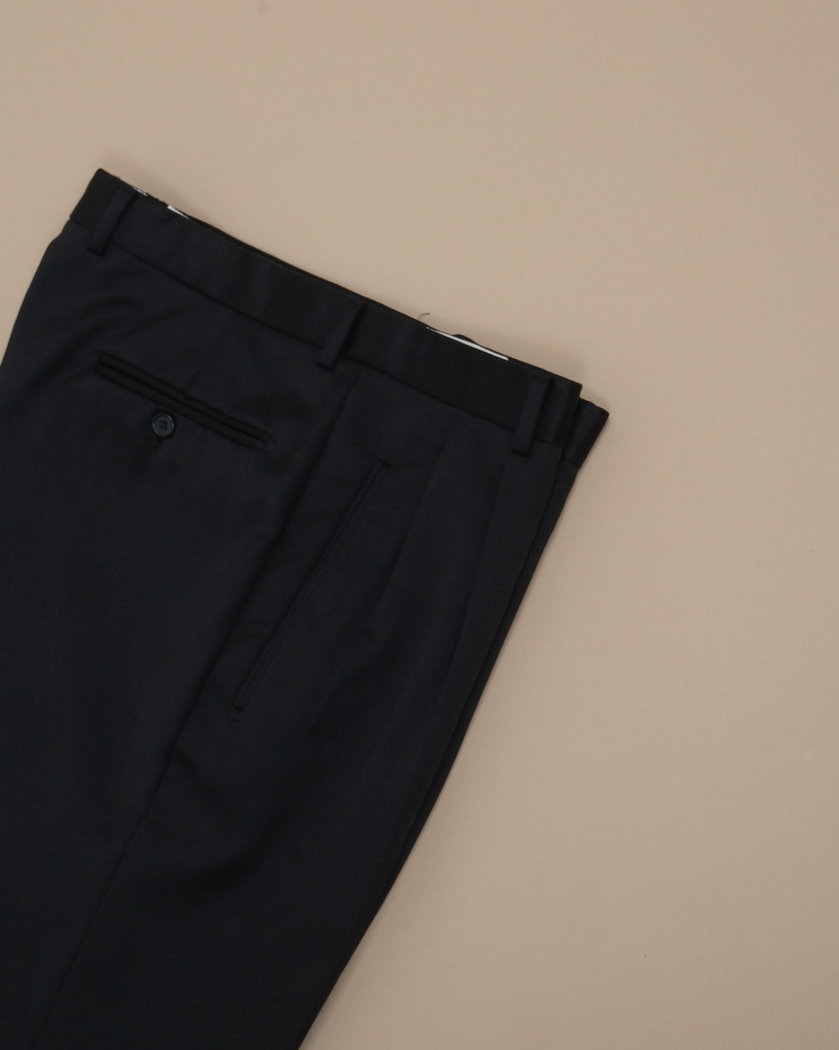 Black Wool Suit