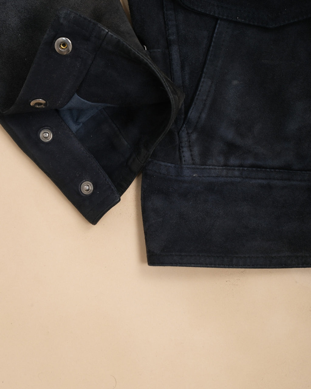 Black Suede Leather Jacket