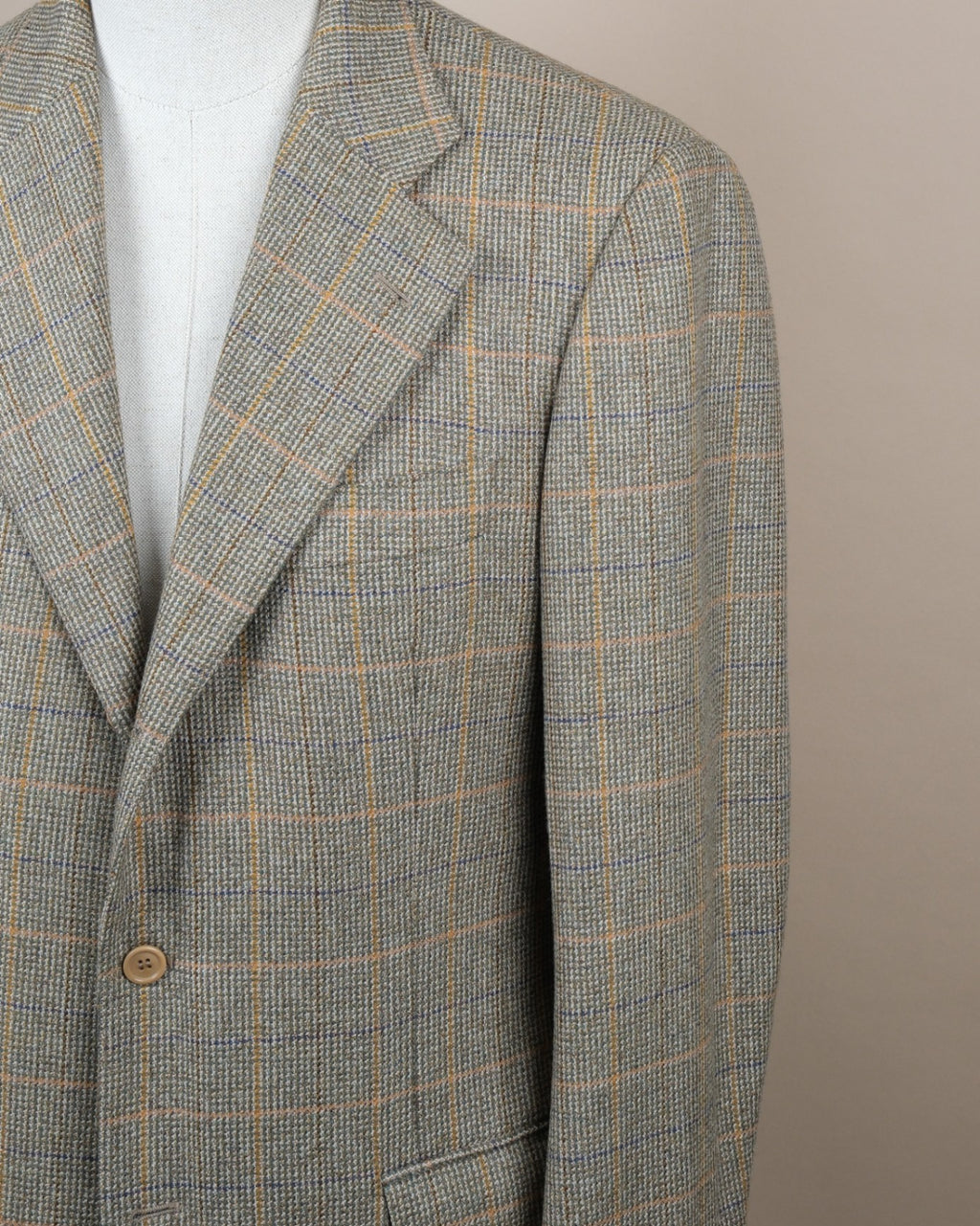 Moss Double Check LP Wool/Cashmere Sports Jacket