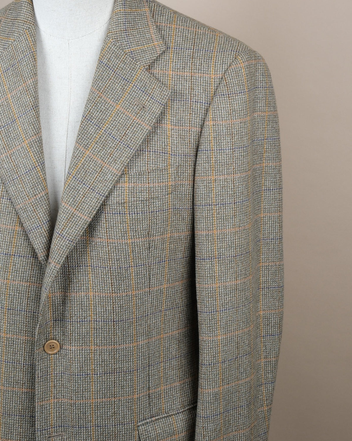 Moss Double Check LP Wool/Cashmere Sports Jacket