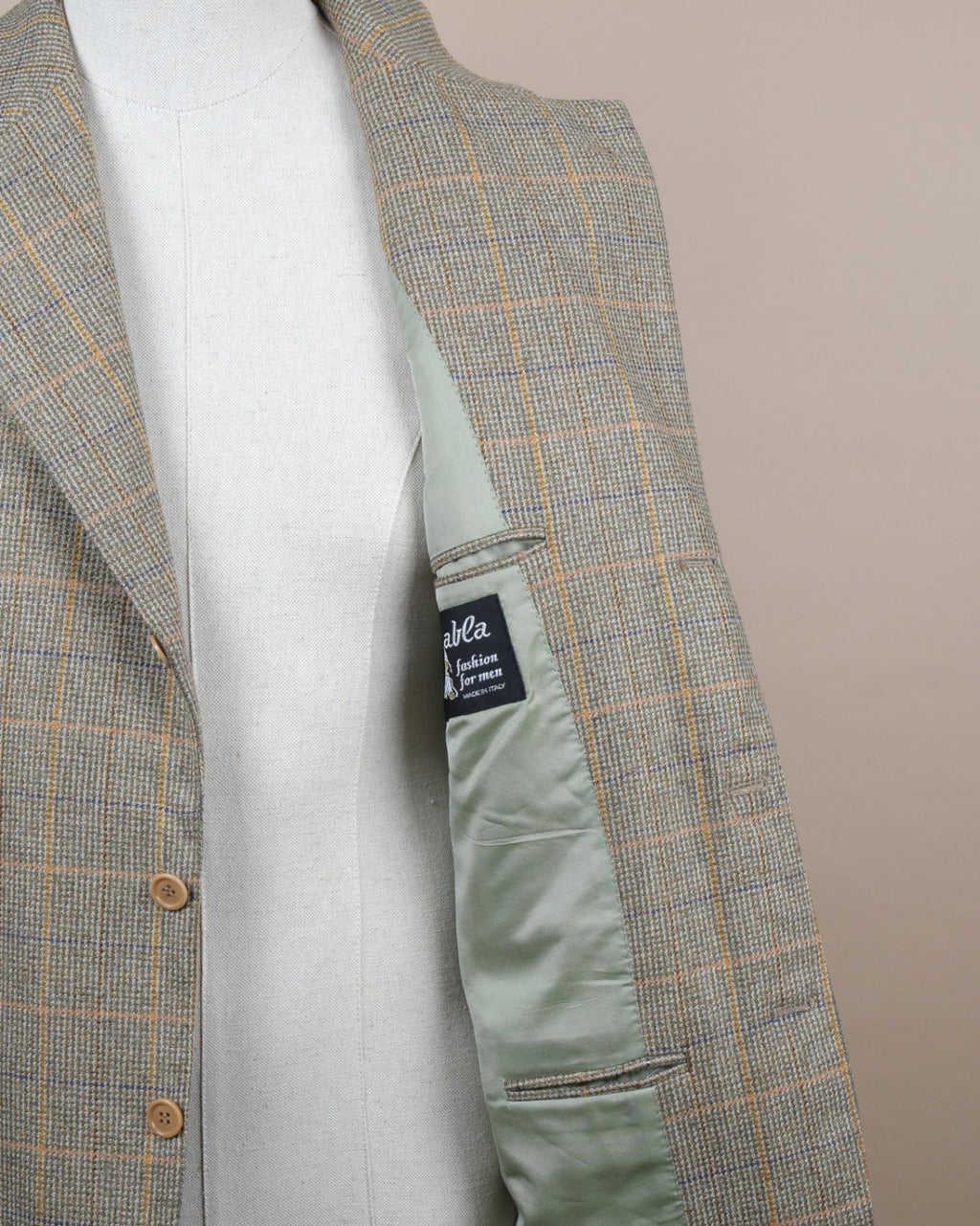 Moss Double Check LP Wool/Cashmere Sports Jacket