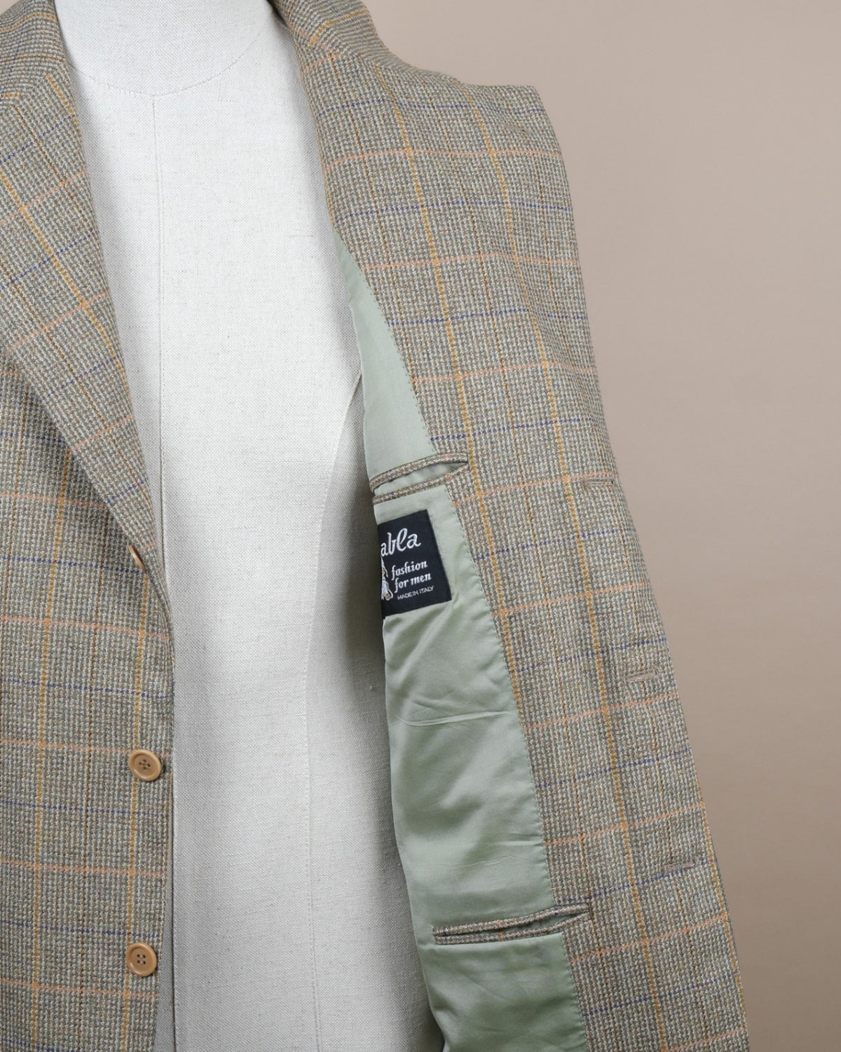 Moss Double Check LP Wool/Cashmere Sports Jacket