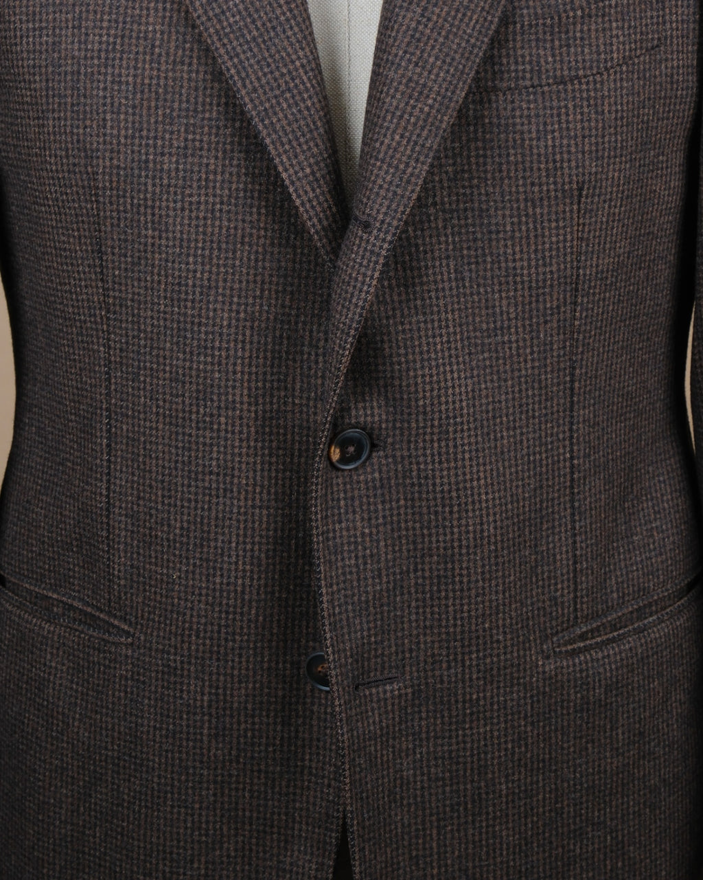 Brown/Black Holland & Sherry Puppytooth Sports Jacket