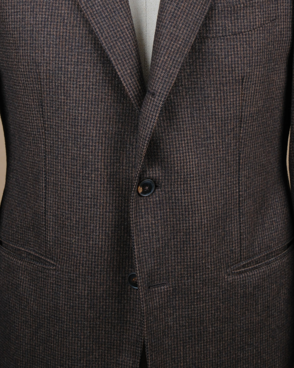 Brown/Black Holland & Sherry Puppytooth Sports Jacket