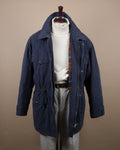 Faded Navy Blanket-Lined Barn Jacket
