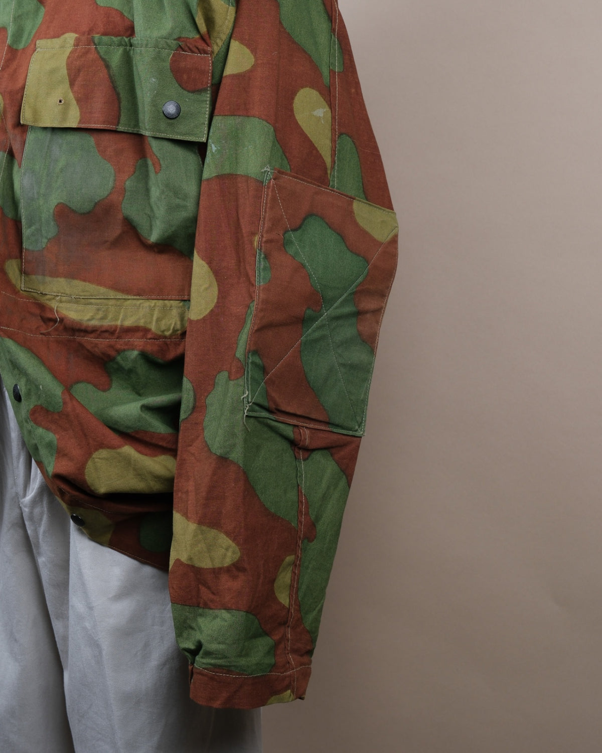 Italian Woodland Camo Heavy-Duty Jacket