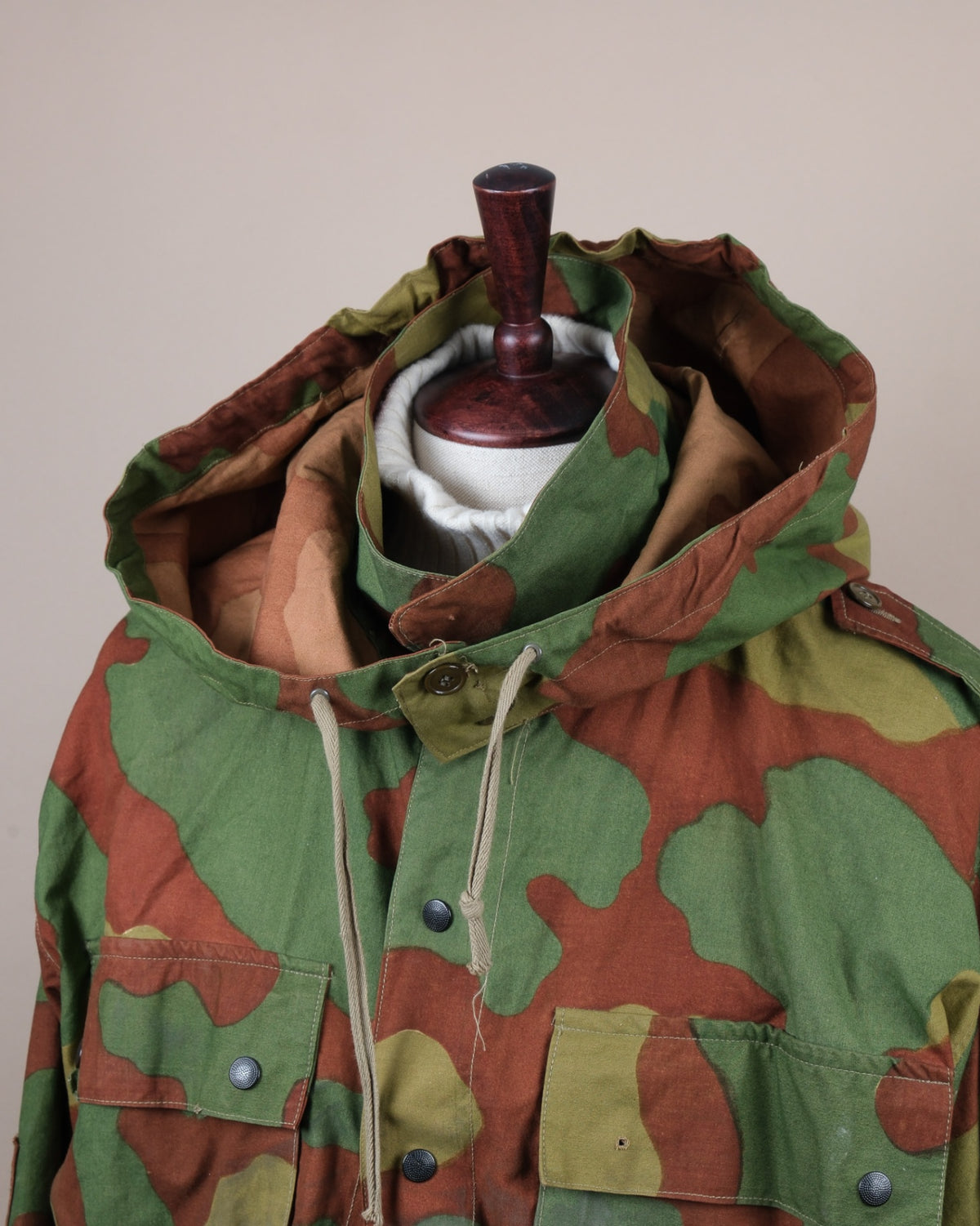 Italian Woodland Camo Heavy-Duty Jacket