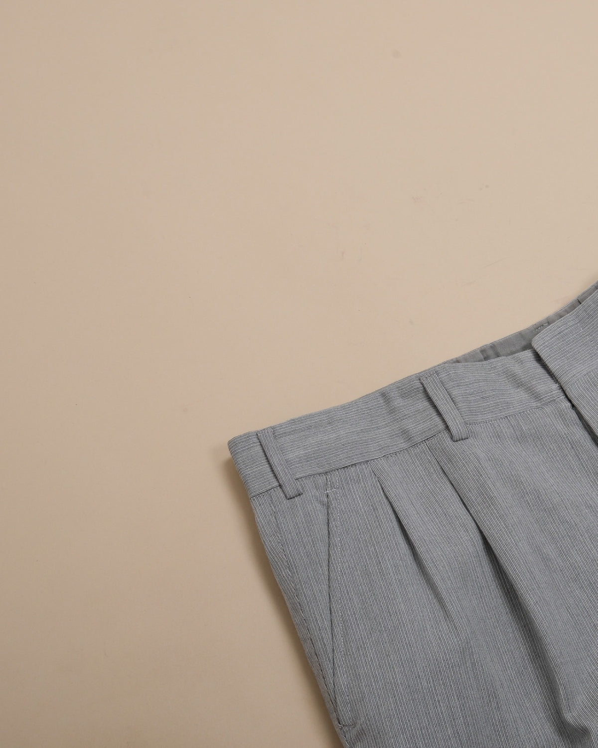 Light Gray Wool Blend Suit