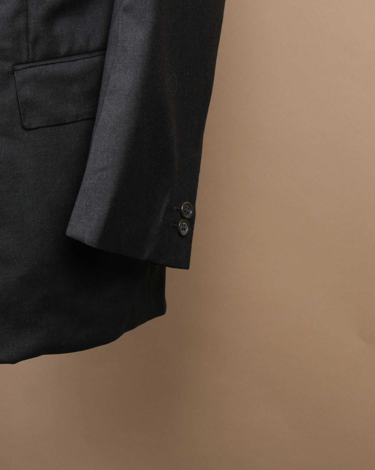 Anthracite Fine Worsted DB. Sports Jacket