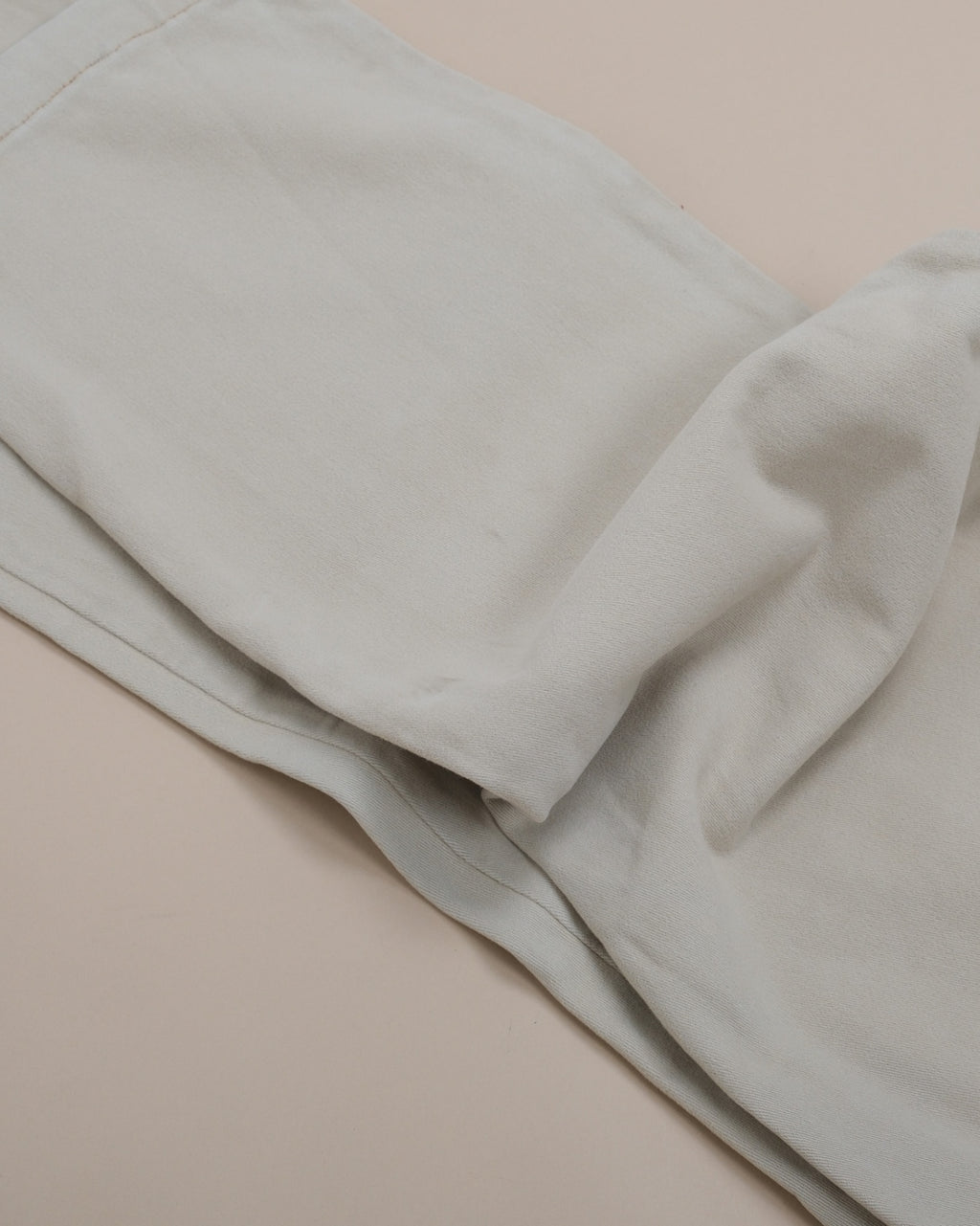 Beige Cotton Jeans