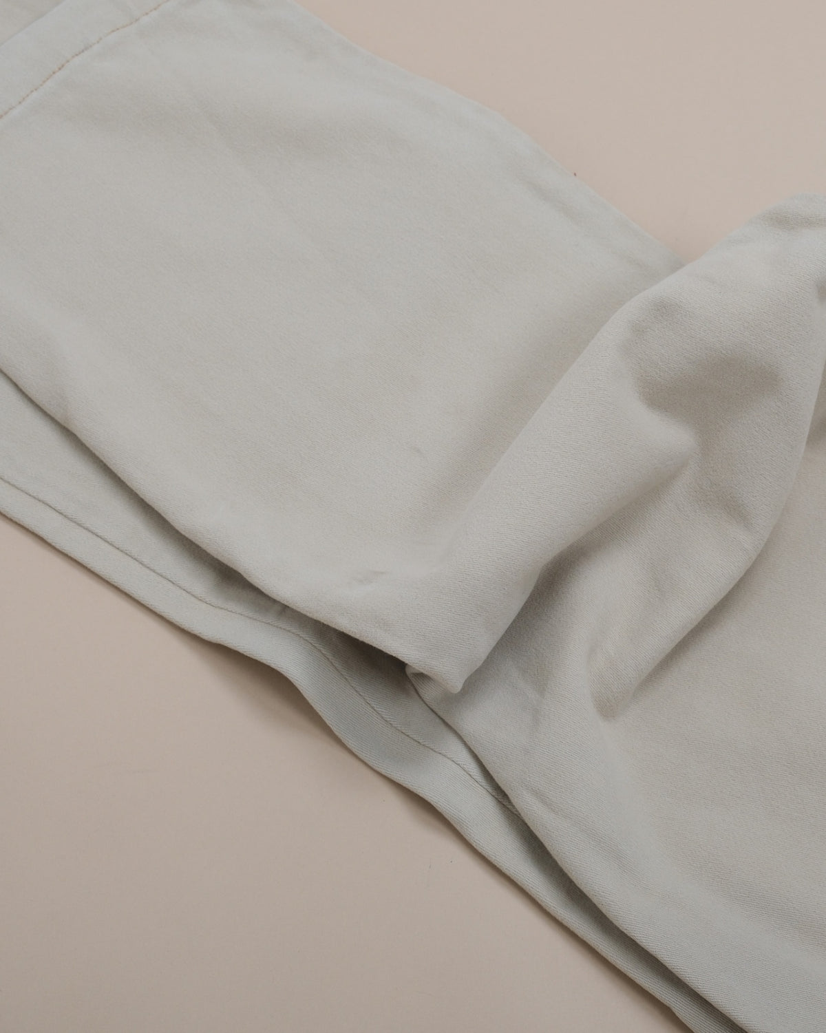 Beige Cotton Jeans