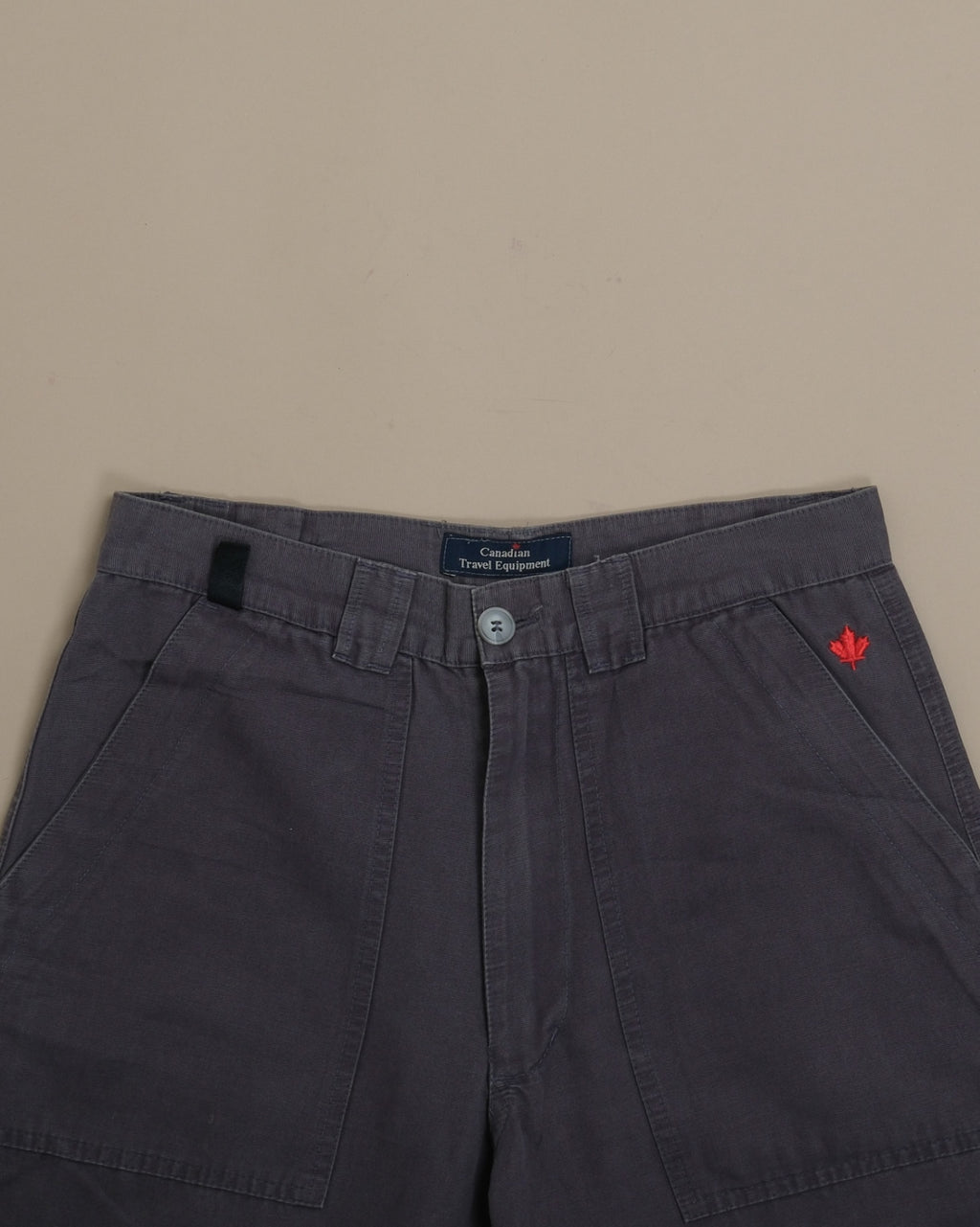 Dark Gray Cotton Twill Jeans