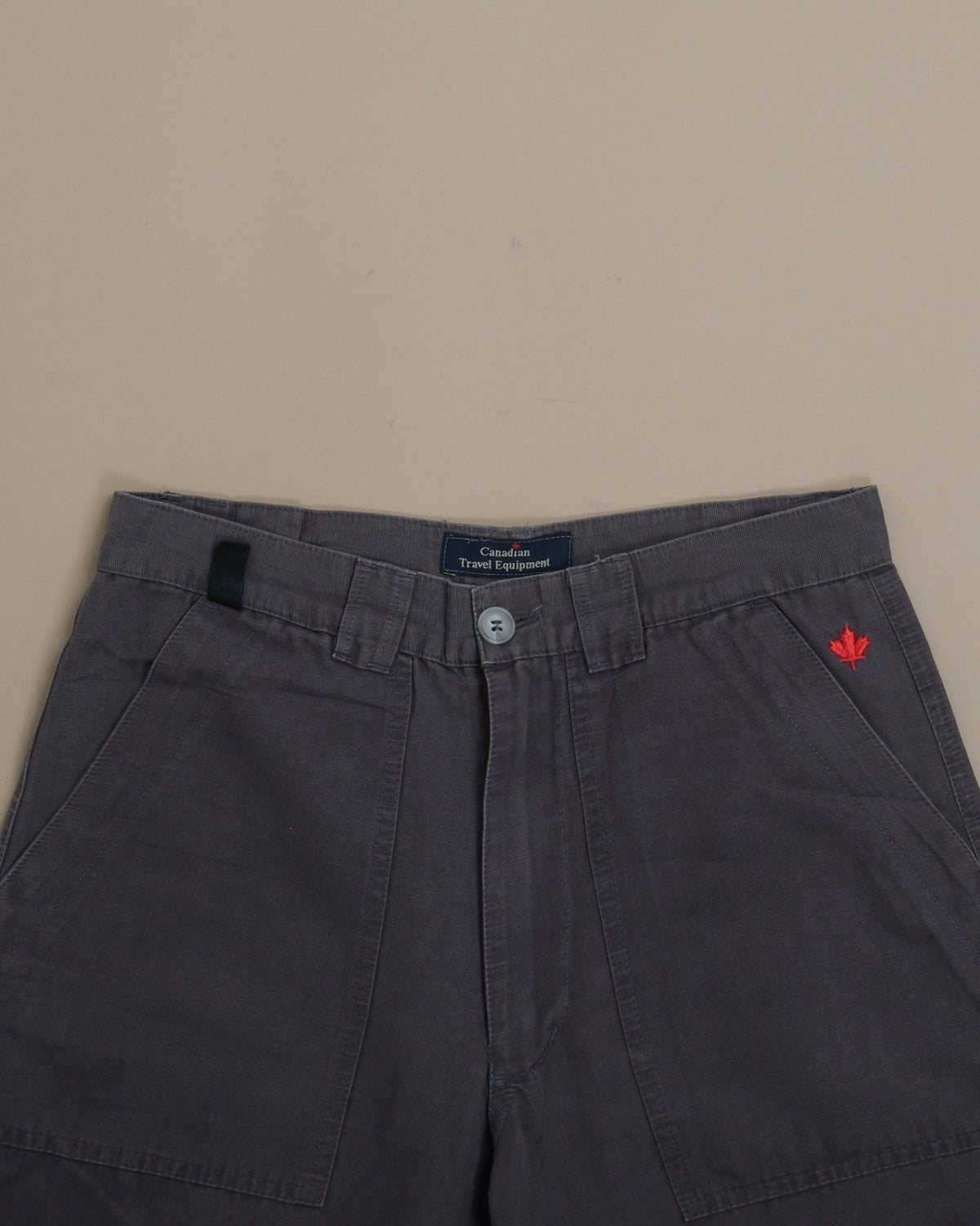 Dark Gray Cotton Twill Jeans