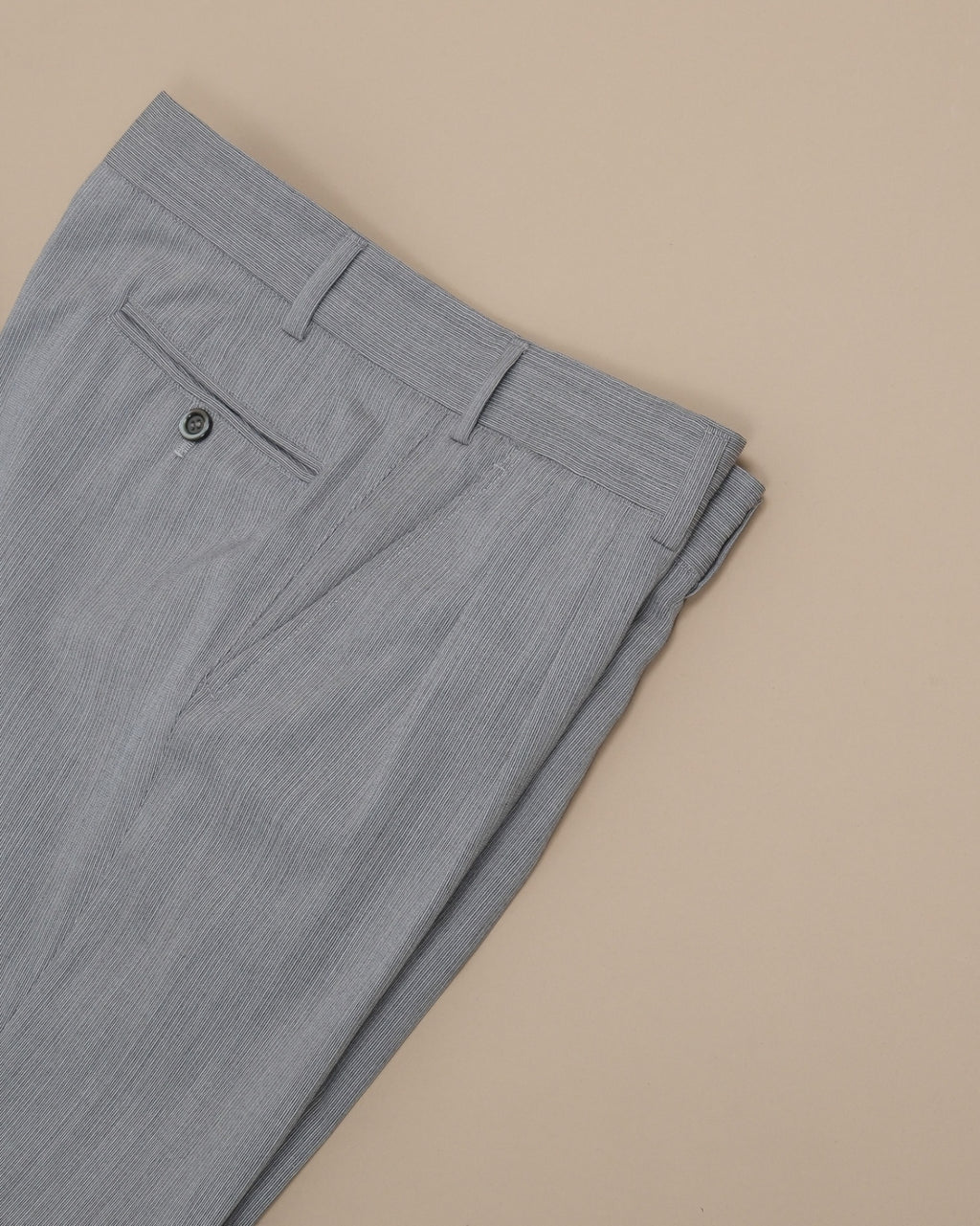 Light Gray Wool Blend Suit