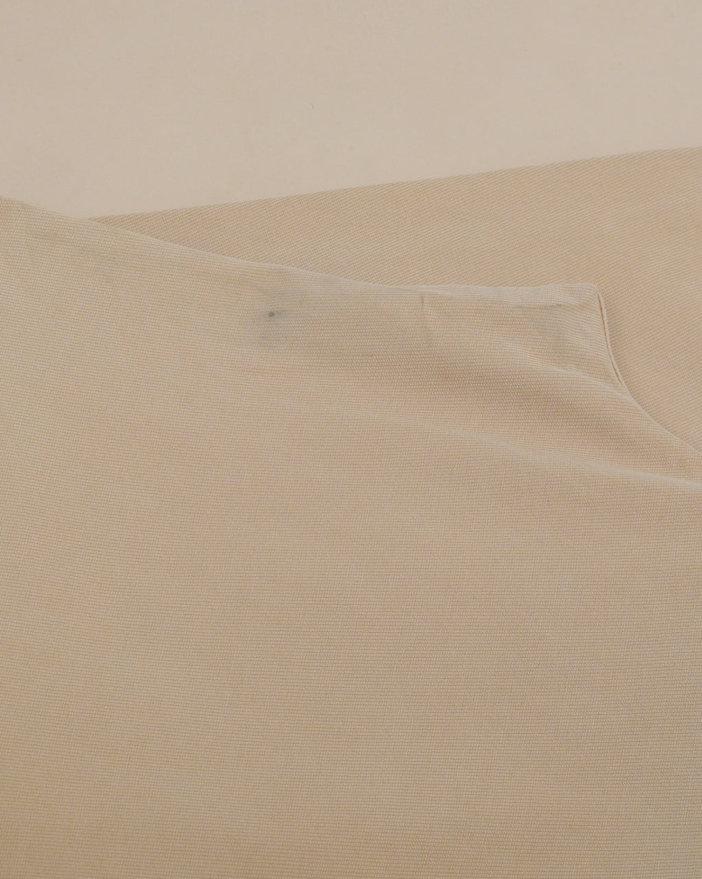 Beige Cotton Twill Pants
