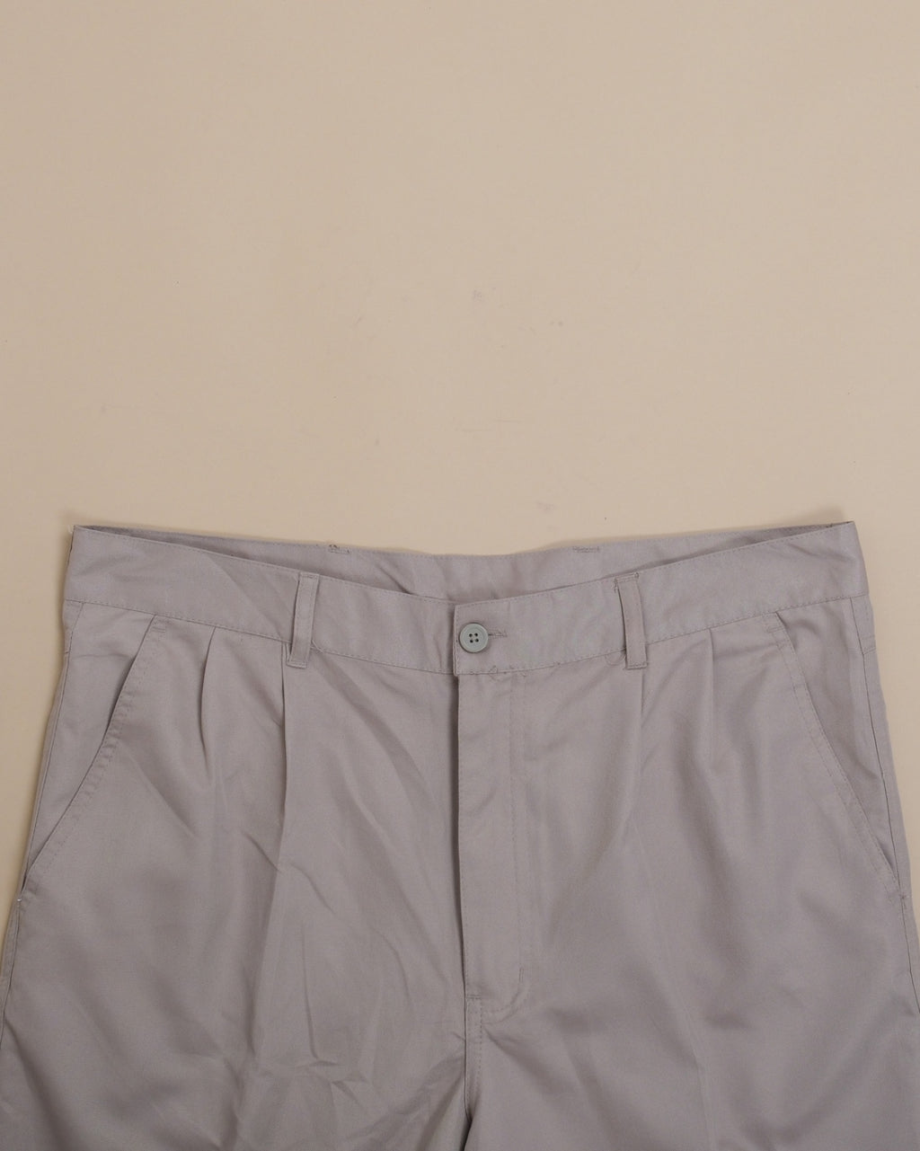 Light Gray Cotton Twill Pants