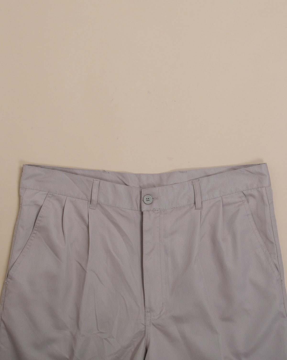 Light Gray Cotton Twill Pants